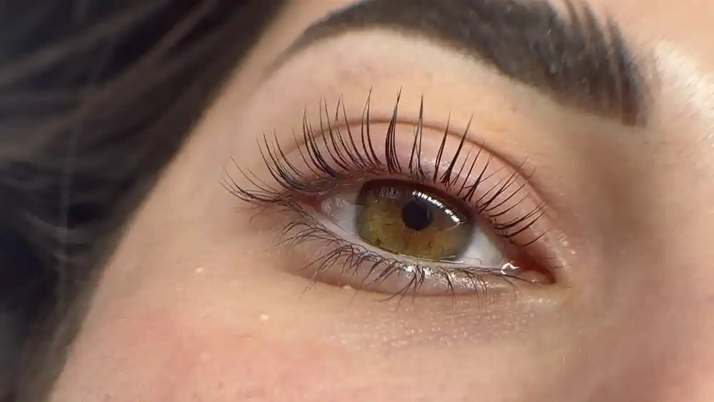rehaussement de cils et sourcils